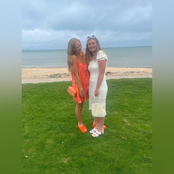 Orange Platform Sandals - Picture 3 of 5